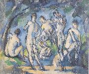 Sept Baigneurs Paul Cezanne
